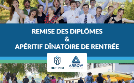 Remise des diplomes & aperitif rentrée HET-PRO 2025