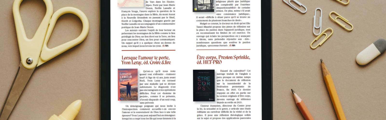 Recension Etre Corps sur Christianisme Aujourd'hui