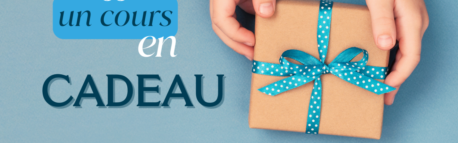 Offrir un cour AGORA en cadeau