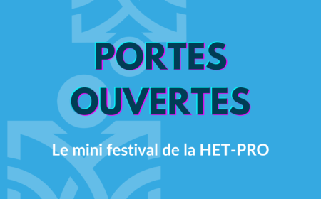 Portes Ouvertes HET-PRO 17 avril 2027